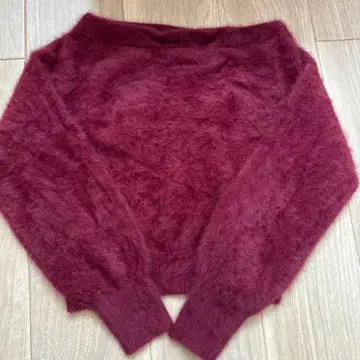 프레이 아이디 폭스 캐시미어 오프숄더 니트탑