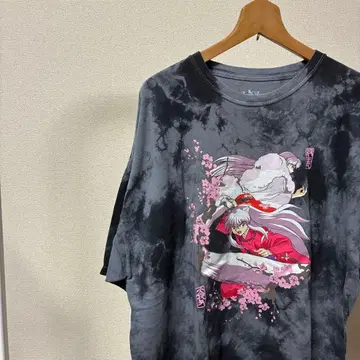 이누야샤 애니메이션 T셔츠 2XL 빅 사이즈