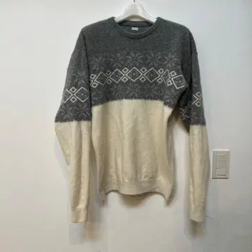 SEQUEL NORDIC CREW NECK KNIT / GRAY