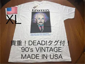 귀중! 데드스탁! 90's VINTAGE 아인슈타인 T셔츠