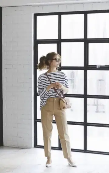 세븐틴 펄 치노 팬츠