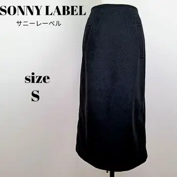 [ a2107 ] SONNY LABEL 기모 타이트 스커트 36 블랙