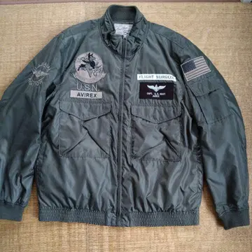 AVIREX MA-1 플라이트 자켓 올리브 그린