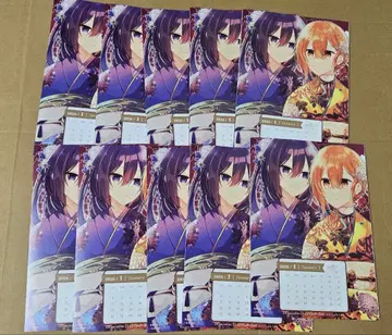 전격 마오우 부록 달력 나를 먹고 싶어, 인간도 아닌 것 10장 세트