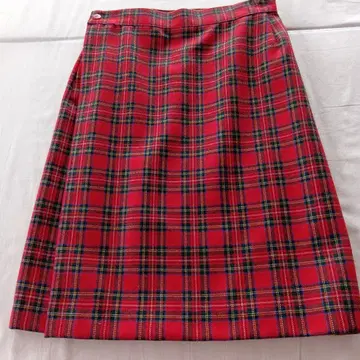 이탈리아제 무릎 기장 랩 스커트