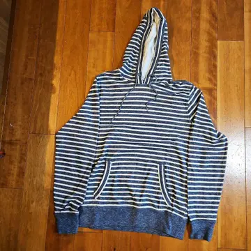 TOMMY HILFIGER 스트라이프 후드티 L 사이즈
