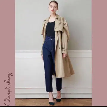 미사용 새상품 Cherish cherry 트렌치코트 3way 프리 사이즈