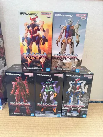 BANDAI SOUKOU WING 피규어 5체 세트