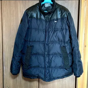 라코스테/가죽 다운 자켓