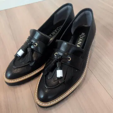 DIANA 태슬 로퍼 23.5cm 블랙