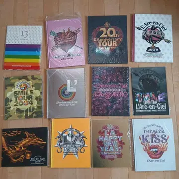 L'Arc-en-Ciel 투어 팜플렛 묶음 판매