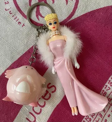 빈티지 키링 Barbie