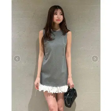 [USAGI ONLINE 한정판] 헤임프릴 미니 원피스 snidel