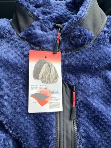 워크맨 다이아 플리스 안감 알루미늄 자켓 M 사이즈 네이비