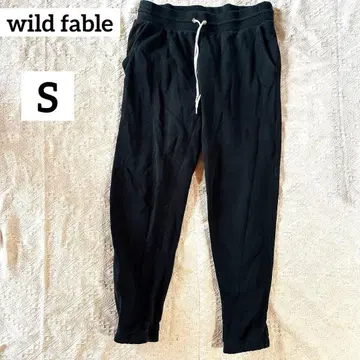 wild fable [ S ] 조거 팬츠 스웨트 팬츠 블랙