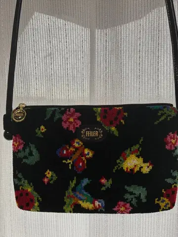 FEILER 꽃무늬 숄더백