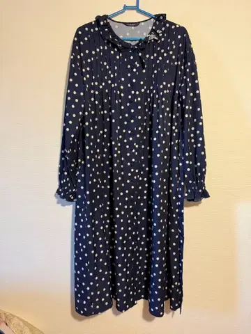 PINK HOUSE 네이비 도트 무늬 원피스