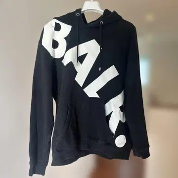 BALR. 빅 로고 후드 부착 후드티
