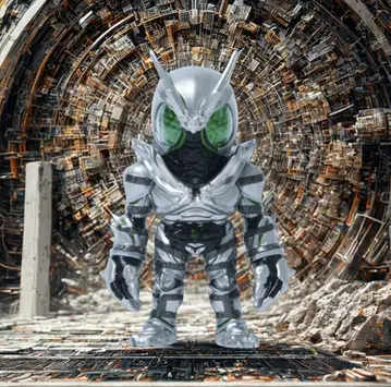 새상품 200체 한정판 가면라이더 SHADOWMOON TOUMA 콜라보