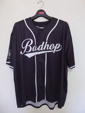BADHOP 베이스볼 셔츠 도쿄돔 L 블랙