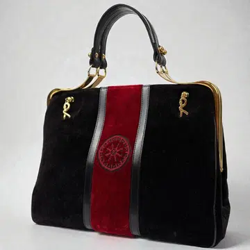 로베르타 디 카메리노 카라벨라 바곤기 벨로아 가마구치 블랙 보르도