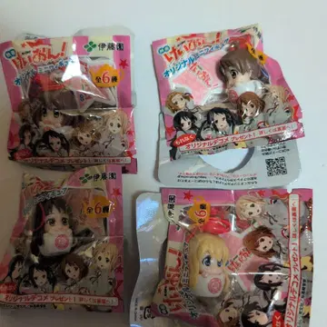 케이온! 스트랩 4개 세트