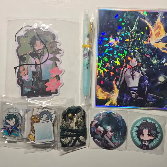 원신 소 비공식 포카, 엽서, 아크릴스탠드, 코롯토