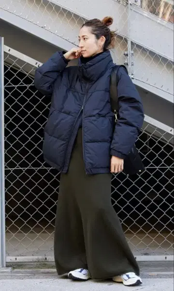 FRAMeWORK 압축 울 스커트