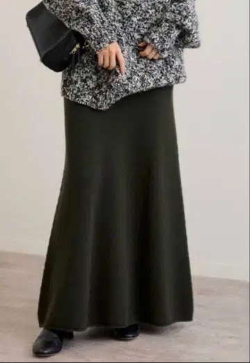 FRAMeWORK 압축 울 스커트