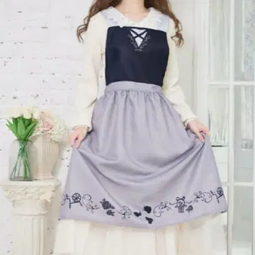 디즈니 시마무라 치하루 콜라보 에이프런 잠자는 숲속의 미녀