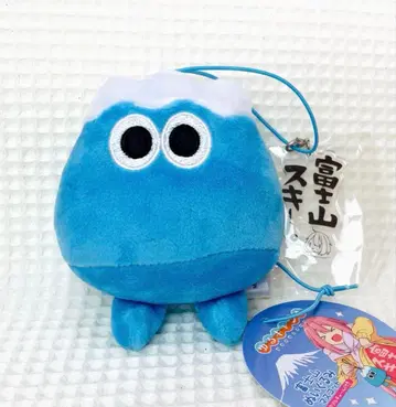 택 포함 유루캠 후지산 스키 봉제 인형 마스코트