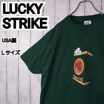 LUCKY STRIKE USA L 사이즈 T셔츠