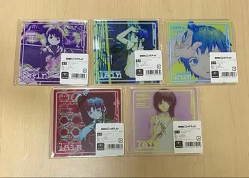 serial experiments lain 스크래치 복권 D상 5개 세트