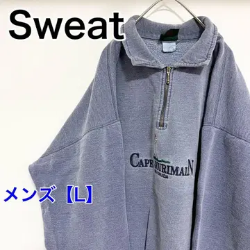 YBL17 Thunderbird 하프 지퍼 맨투맨 [ L ] 옅은 네이비