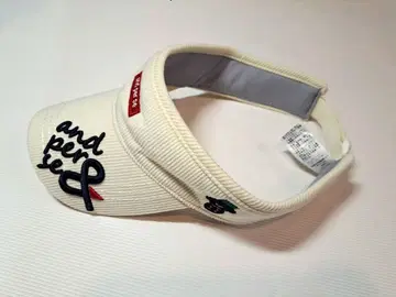 and per se 자수 바이저 화이트