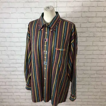 12.3 h15 앙제로 갈바스 긴팔 블라우스 LL 빈티지 셔츠