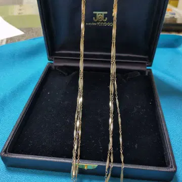 다이아몬드 컷 체인 목걸이