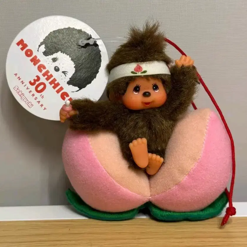 Monchhichi Momotaro Boy Keyring 1st Generation Monchhichi #몬치치,#몬치치키링 ...