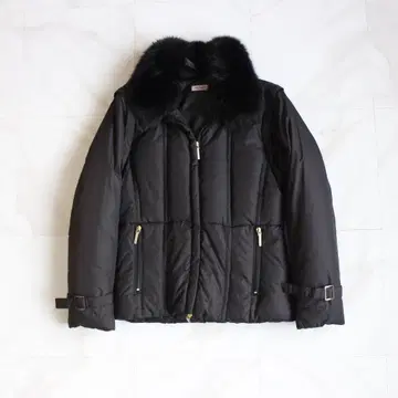 MAX&CO. 3awy 다운 자켓 블랙 더블 지퍼