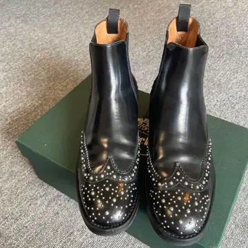 church's 스터드 부츠 사이즈 38