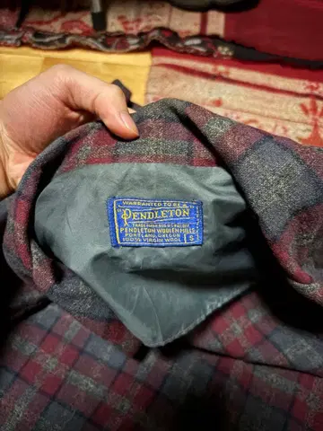 50s 60s PENDLETON 보드 셔츠 체크 울