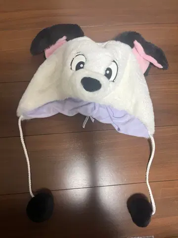 강아지 캐릭터 모자