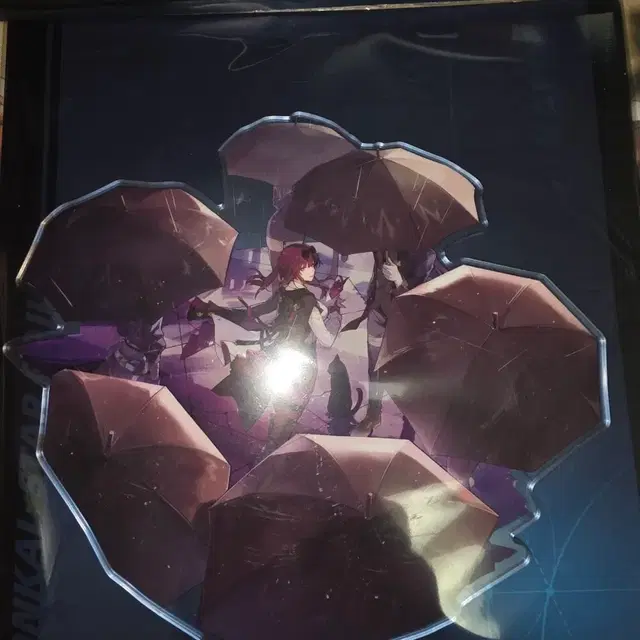 붕괴스타레일 카프카 아크릴 스탠드 겉포장손장