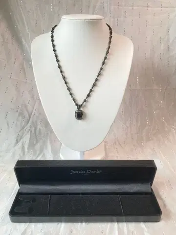 저스틴 데이비스 크라운 목걸이 50cm