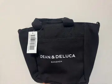 [ 방콕 한정판 ] DEAN & DELUCA 블랙 토트백