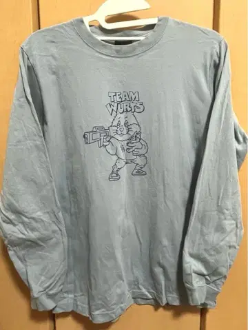 WurtS 롱티 블루 M 사이즈