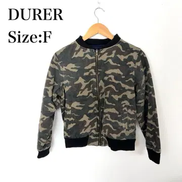 DURER 자켓 밀리터리 여성용 카모플라쥬 블루종 카모플라쥬 F