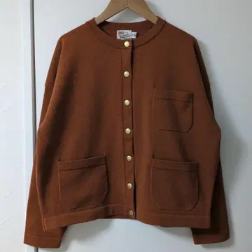 트래디셔널 웨더웨어 가디건 XS 브라운