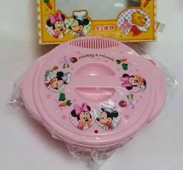 미키 & 미니 전자레인지 라면 조리기 핑크