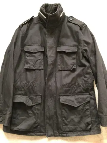 무인양품 블랙 밀리터리 자켓 M